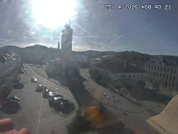 Náměstí, koste sv. Markéty