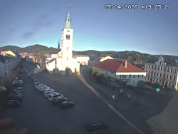 Náměstí, koste sv. Markéty