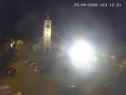 Náměstí, koste sv. Markéty