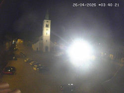 Náměstí, koste sv. Markéty