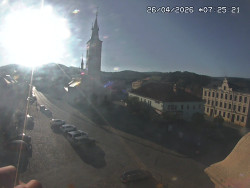 Náměstí, koste sv. Markéty