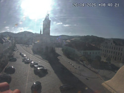 Náměstí, koste sv. Markéty