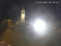 Náměstí, koste sv. Markéty