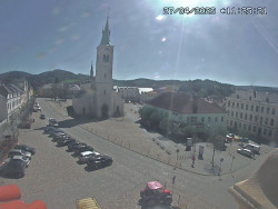 Náměstí, koste sv. Markéty