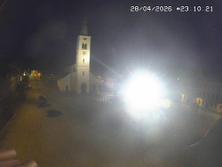 Náměstí, koste sv. Markéty