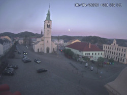 Náměstí, koste sv. Markéty