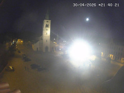 Náměstí, koste sv. Markéty