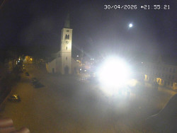 Náměstí, koste sv. Markéty