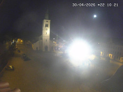 Náměstí, koste sv. Markéty