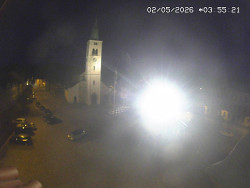 Náměstí, koste sv. Markéty