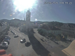 Náměstí, koste sv. Markéty