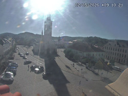 Náměstí, koste sv. Markéty