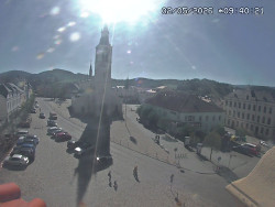 Náměstí, koste sv. Markéty