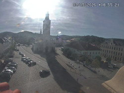 Náměstí, koste sv. Markéty