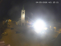 Náměstí, koste sv. Markéty