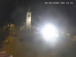 Náměstí, koste sv. Markéty