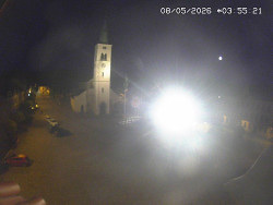 Náměstí, koste sv. Markéty