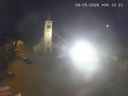 Náměstí, koste sv. Markéty