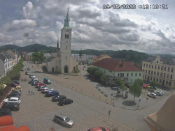 Náměstí, koste sv. Markéty