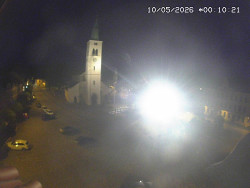 Náměstí, koste sv. Markéty
