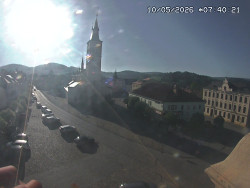 Náměstí, koste sv. Markéty