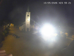 Náměstí, koste sv. Markéty