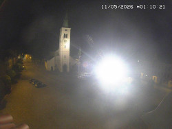 Náměstí, koste sv. Markéty
