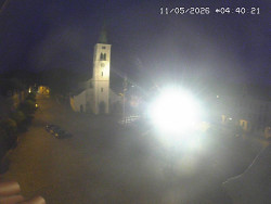 Náměstí, koste sv. Markéty