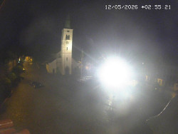 Náměstí, koste sv. Markéty