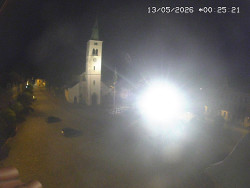 Náměstí, koste sv. Markéty