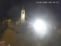 Náměstí, koste sv. Markéty