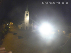 Náměstí, koste sv. Markéty