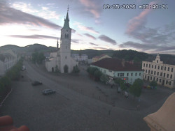 Náměstí, koste sv. Markéty