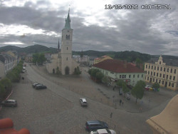 Náměstí, koste sv. Markéty