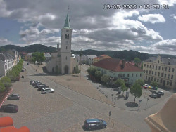 Náměstí, koste sv. Markéty