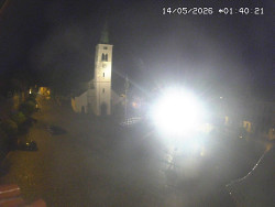 Náměstí, koste sv. Markéty