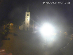 Náměstí, koste sv. Markéty