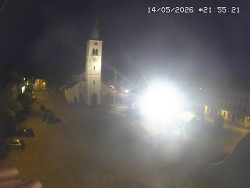 Náměstí, koste sv. Markéty