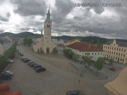 Náměstí, koste sv. Markéty