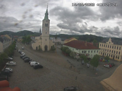 Náměstí, koste sv. Markéty
