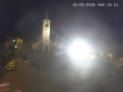 Náměstí, koste sv. Markéty