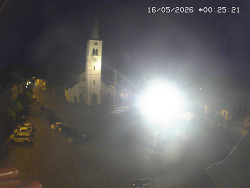 Náměstí, koste sv. Markéty