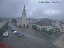 Náměstí, koste sv. Markéty