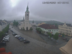 Náměstí, koste sv. Markéty