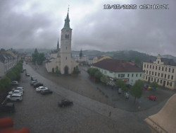 Náměstí, koste sv. Markéty