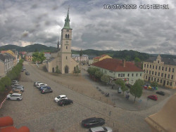 Náměstí, koste sv. Markéty