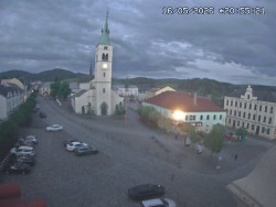 Náměstí, koste sv. Markéty