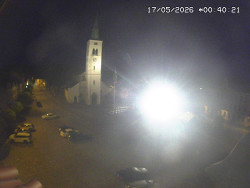 Náměstí, koste sv. Markéty