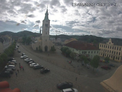 Náměstí, koste sv. Markéty
