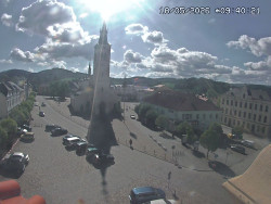 Náměstí, koste sv. Markéty